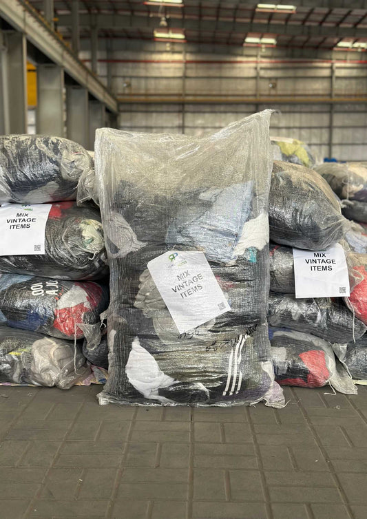 Pure Planet Rags Mix Vintage Items 25kg Sack