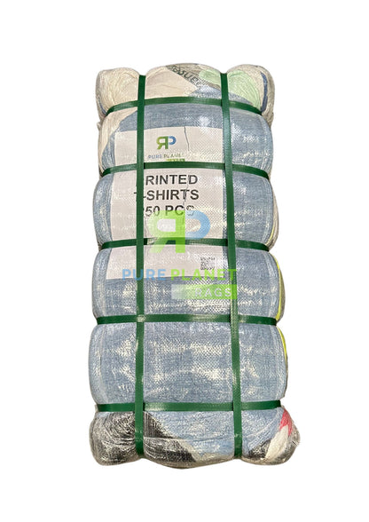 USA Printed T-shirts Mix 45kg Bale